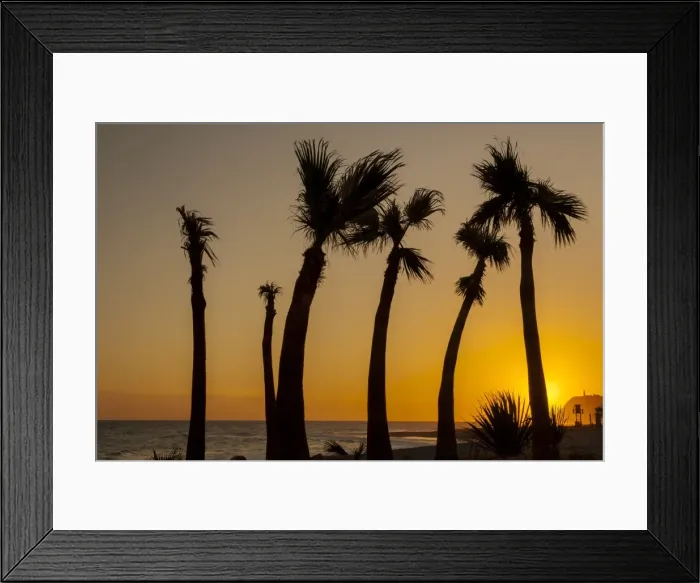 Framed Print : Sunset at Carchuna in Spain Framed Print : Sunset at Carchuna in Spain