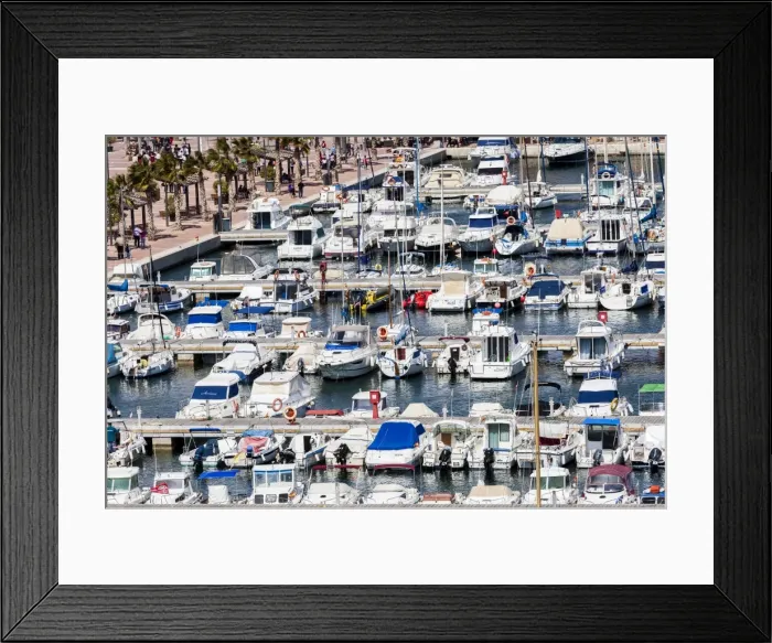Framed Print : The marina in Puerto de Mazarron, Spain Framed Print : The marina in Puerto de Mazarron, Spain