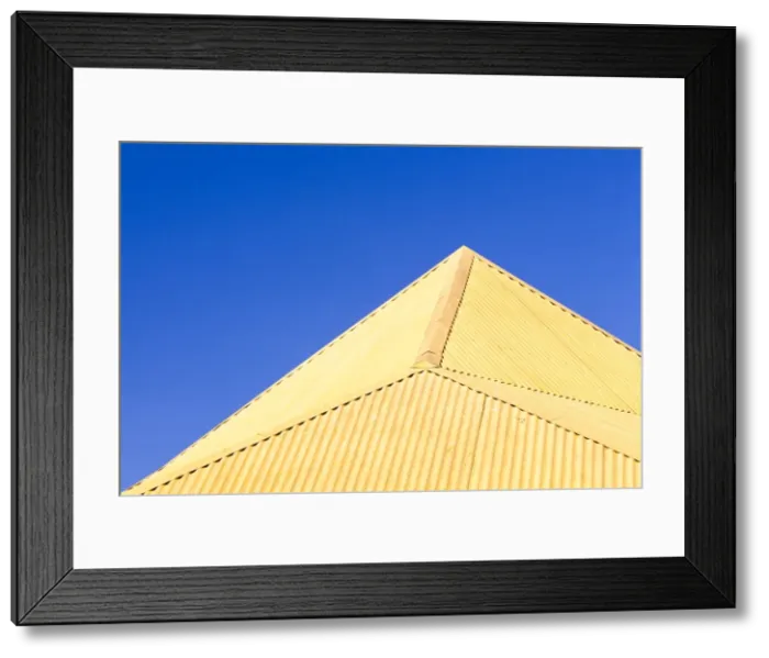 Framed Print : A colourful roof in Puerto de Mazarron, Spain