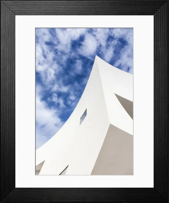 Framed Print : The Congress Hall in Aguilas, Spain