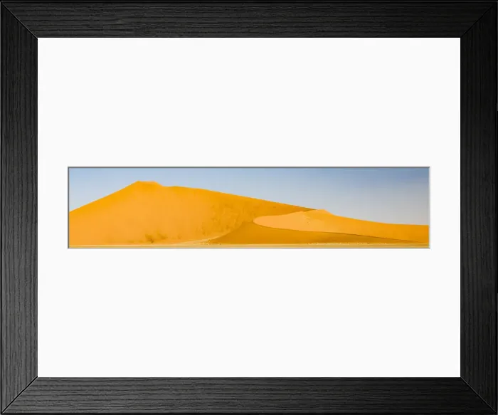 Framed Print : A tall dune in the Namib Naukluft Park in Namibia