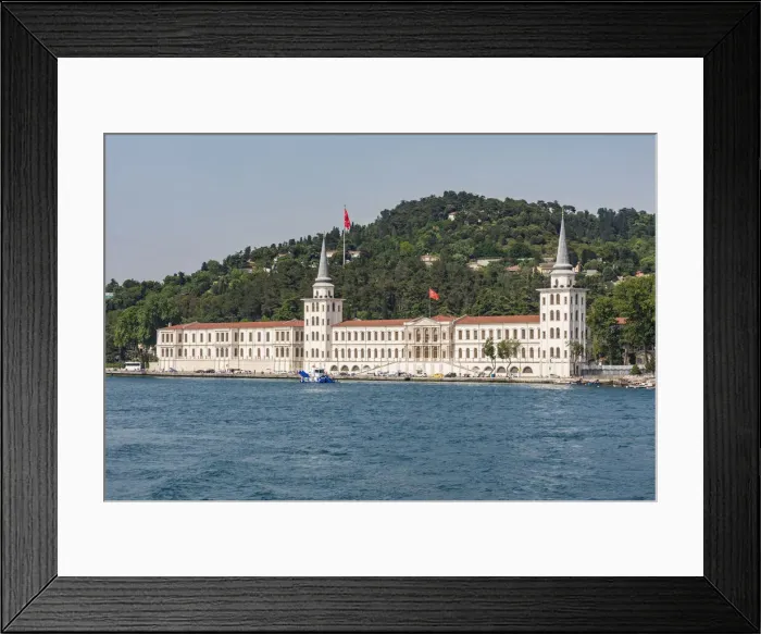 Framed Print : The Kuleli Military High School on the shore of the Bosporus in Istanbul, Turkey Framed Print : The Kuleli Military High School on the shore of the Bosporus in Istanbul, Turkey