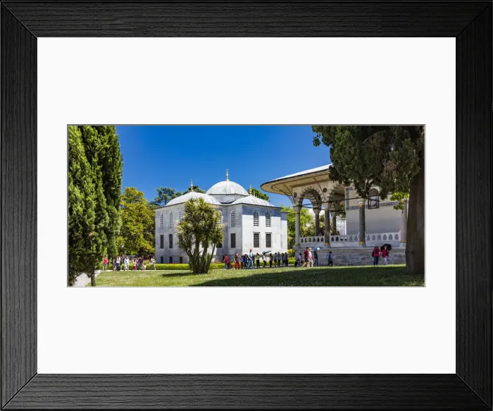 Framed Print : The Throne Room in the Topkapi Palace in Istanbul, Turkey Framed Print : The Throne Room in the Topkapi Palace in Istanbul, Turkey