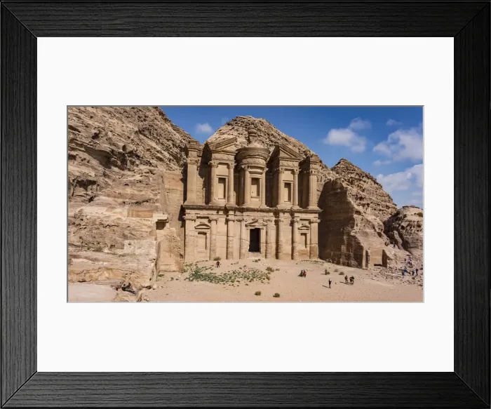 Framed Print : The Monastery at Petra, Jordan Framed Print : The Monastery at Petra, Jordan