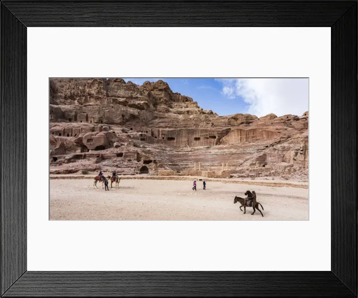 Framed Print : The Theatre at Petra, Jordan Framed Print : The Theatre at Petra, Jordan