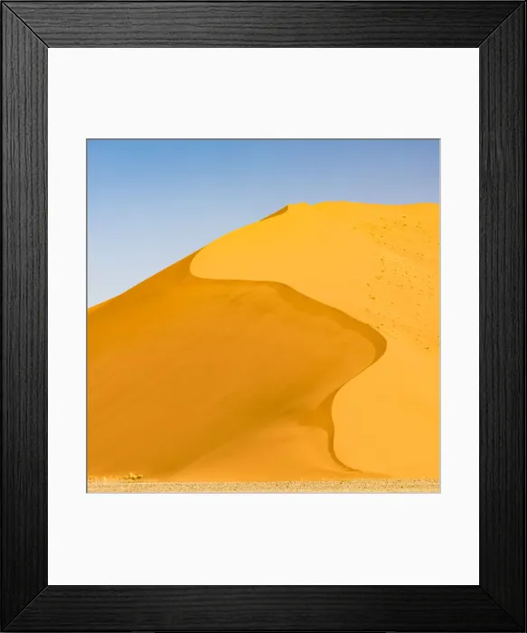 Framed Print : A tall sand dune in Namib-Naukluft National Park, Namibia Framed Print : A tall sand dune in Namib-Naukluft National Park, Namibia