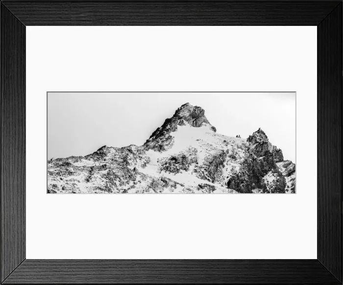 Framed Print : Mountain scenery at Tongariro in Manawatu-Wanganui, New Zealand