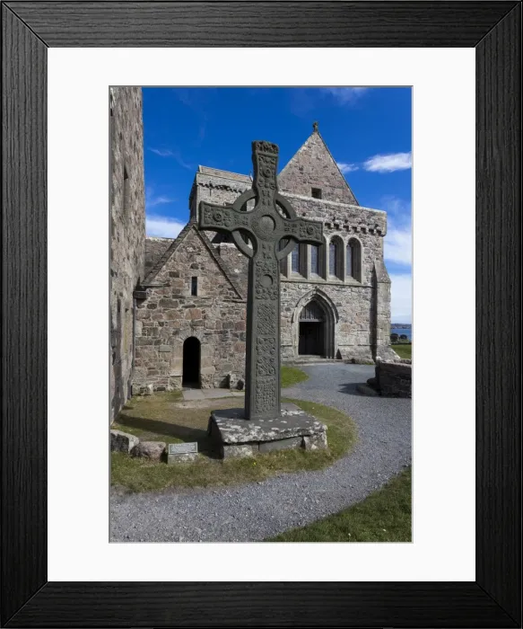 Framed Print : Iona Abbey, Iona, Scotland