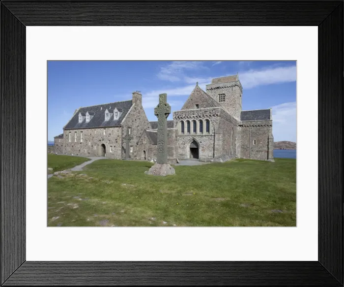 Framed Print : Iona Abbey, Iona, Scotland