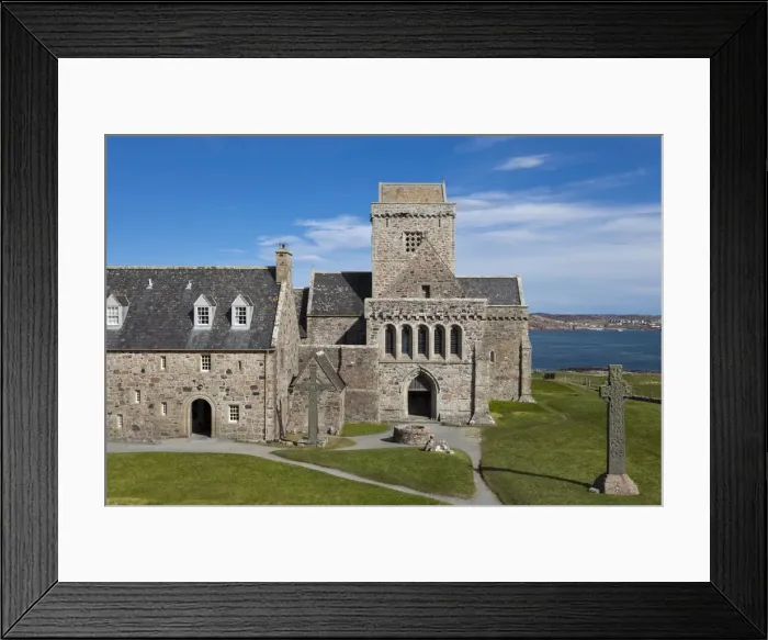 Framed Print : Iona Abbey, Iona, Scotland
