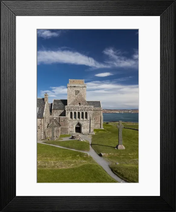 Framed Print : Iona Abbey, Iona, Scotland