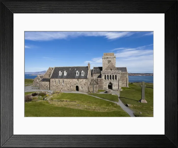 Framed Print : Iona Abbey, Iona, Scotland