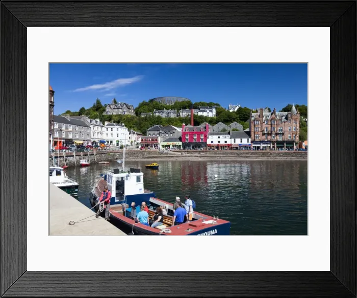 Framed Print : Oban Bay, Oban, Scotland