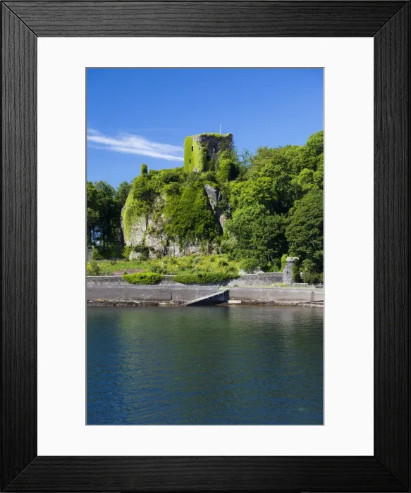 Framed Print : Dunollie Castle, Oban, Scotland