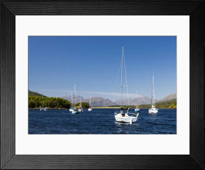 Framed Print : Loch Leven, Highland, Scotland