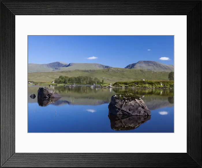 Framed Print : Loch Ba, Rannoch Moor, Scotland