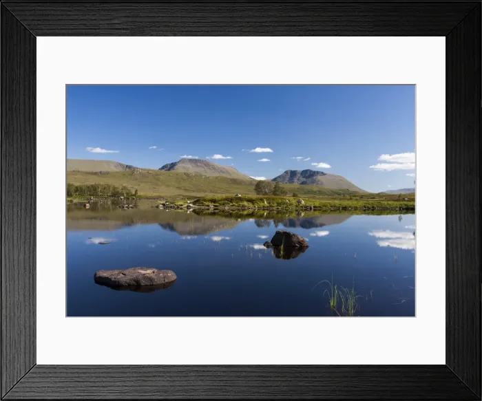 Framed Print : Loch Ba, Rannoch Moor, Scotland