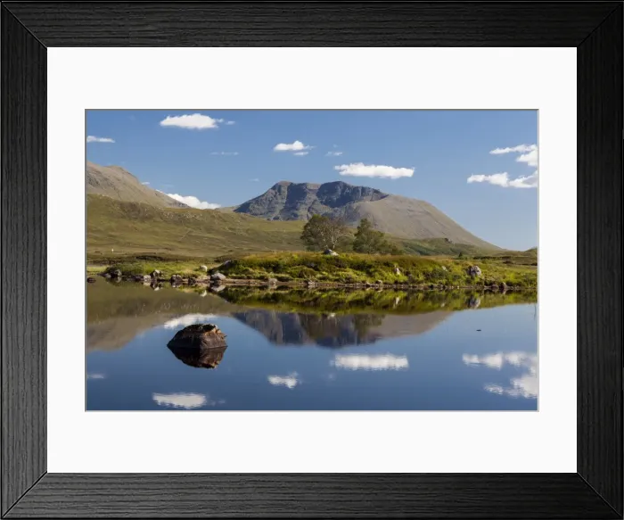 Framed Print : Loch Ba, Rannoch Moor, Scotland