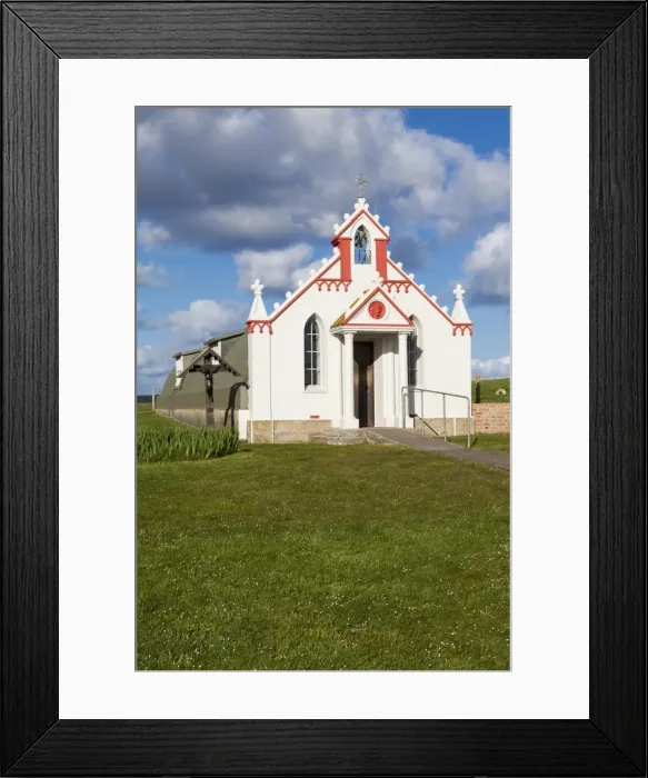 Framed Print : Italian Chapel, Orkney, Scotland