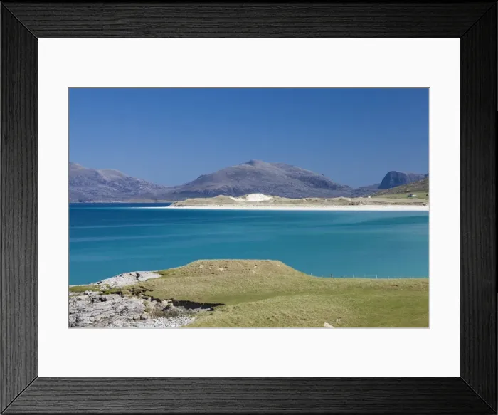 Framed Print : Luskentyre beach, Harris, Scotland Framed Print : Luskentyre beach, Harris, Scotland