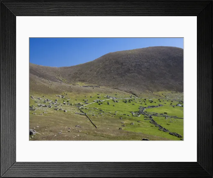 Framed Print : The island of Hirta, St Kilda, Scotland