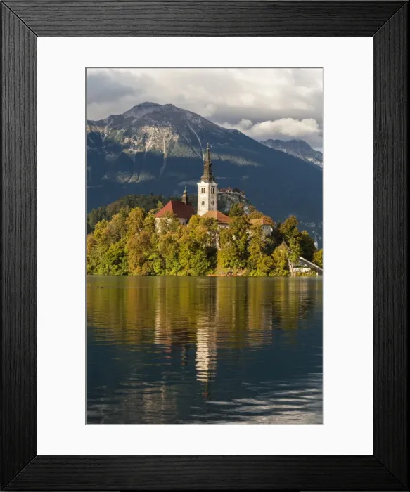 Framed Print : Lake Bled, Slovenia