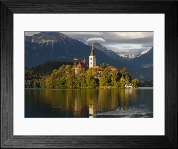 Framed Print : Lake Bled, Slovenia