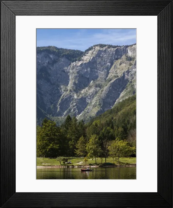 Framed Print : Lake Bohinj, Slovenia