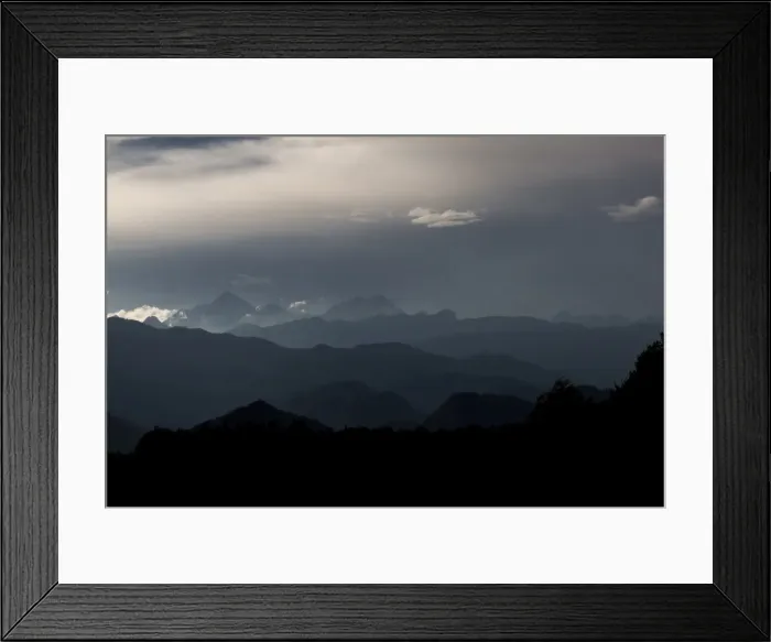 Framed Print : The Julian Alps, Slovenia