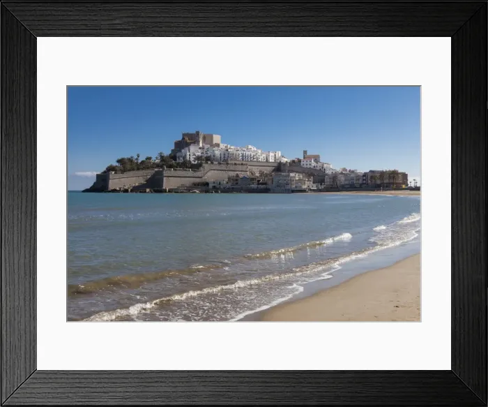 Framed Print : Peniscola Castle, Spain