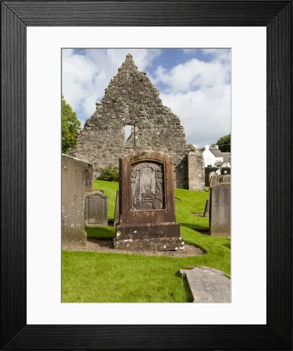 Framed Print : Kirkoswald Old Parish Church, Kirkoswald, Scotland