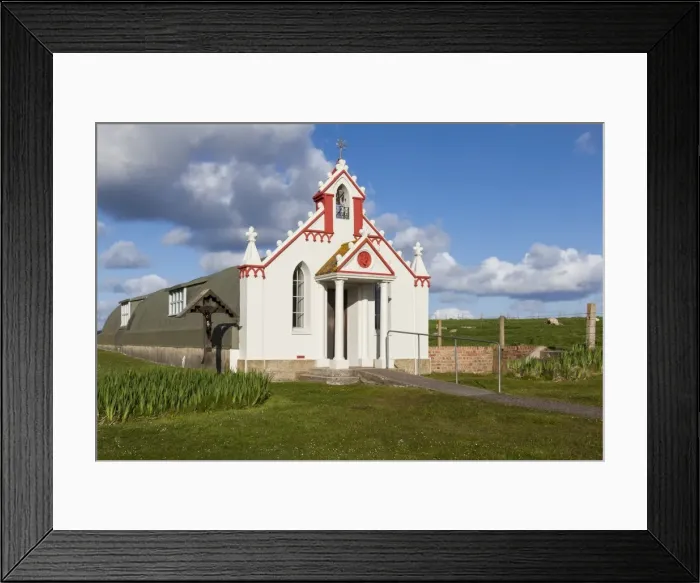 Framed Print : Italian Chapel, Orkney, Scotland