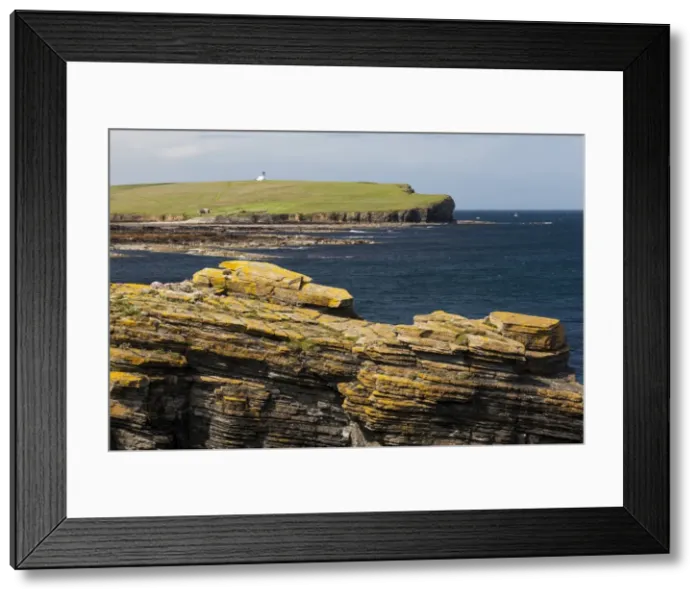 Framed Print : Brough of Birsay in Orkney, Scotland