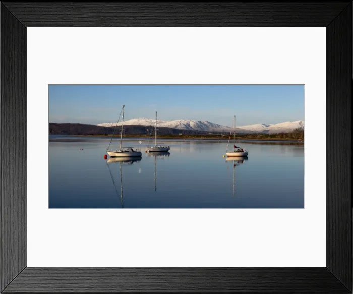 Framed Print : Connel Bay in Argyll and Bute, Scotland