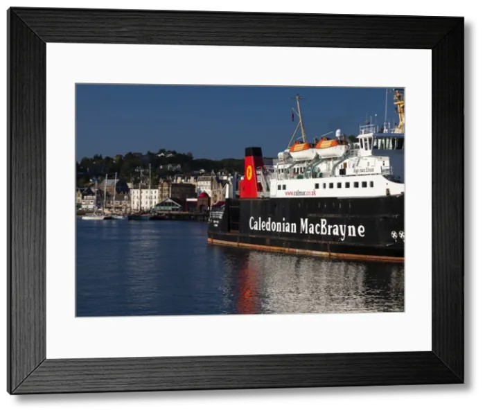 Framed Print : The Lord of the Isles ferry at Oban in Argyll and Bute, Scotland