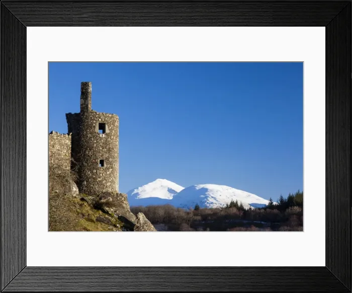 Framed Print : Kilchurn Castle beside Loch Awe in Argyll and Bute, Scotland Framed Print : Kilchurn Castle beside Loch Awe in Argyll and Bute, Scotland