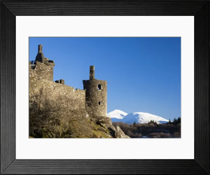 Framed Print : Kilchurn Castle beside Loch Awe in Argyll and Bute, Scotland Framed Print : Kilchurn Castle beside Loch Awe in Argyll and Bute, Scotland