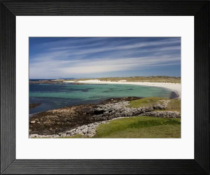 Framed Print : Cliad Bay in Coll, Scotland Framed Print : Cliad Bay in Coll, Scotland