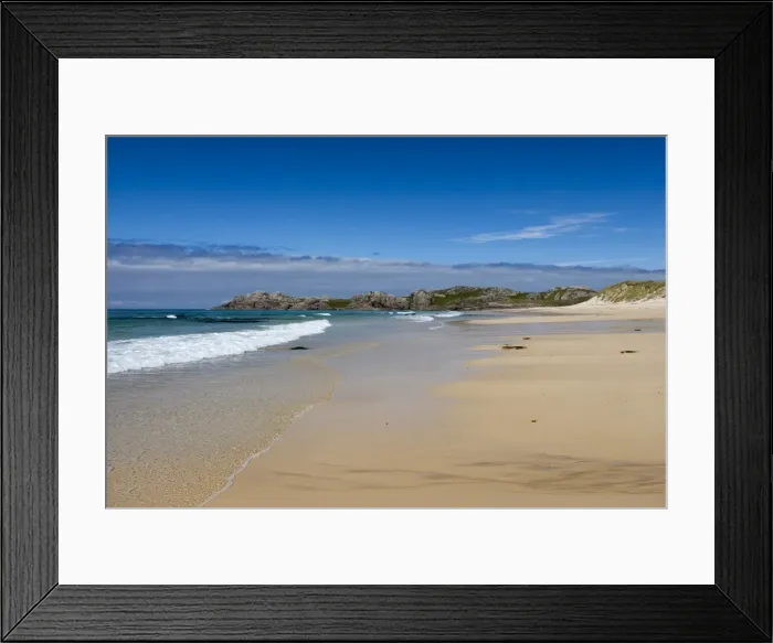 Framed Print : Hogh Bay in Coll, Scotland