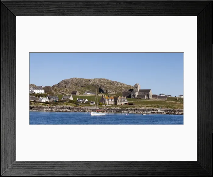 Framed Print : The island of Iona, Scotland