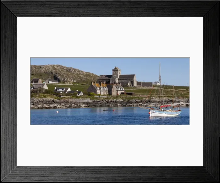 Framed Print : The island of Iona, Scotland
