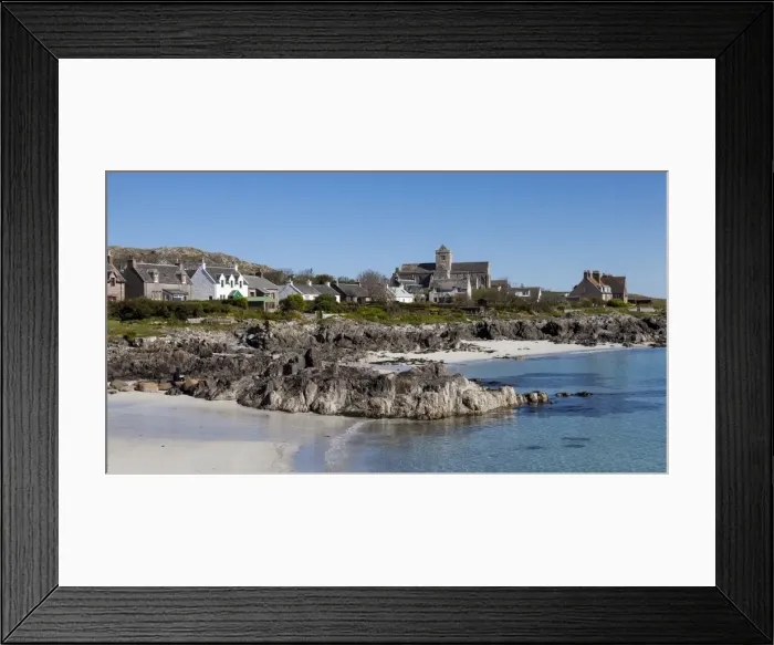 Framed Print : The island of Iona, Scotland