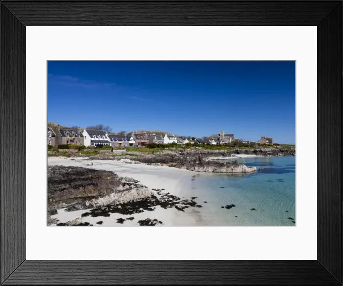 Framed Print : The island of Iona, Scotland