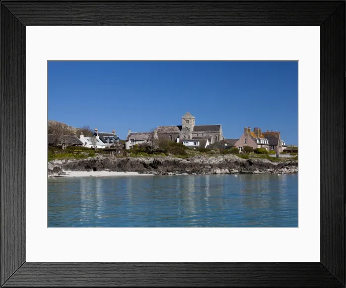 Framed Print : The island of Iona, Scotland