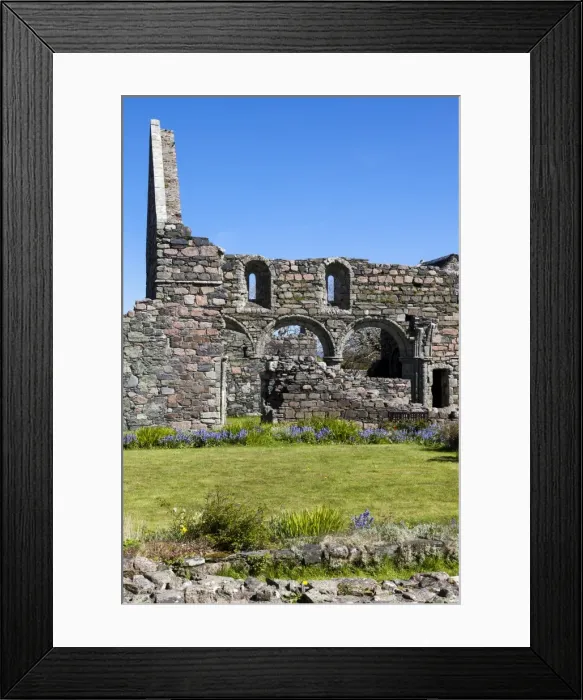 Framed Print : The Nunnery on the island of Iona, Scotland