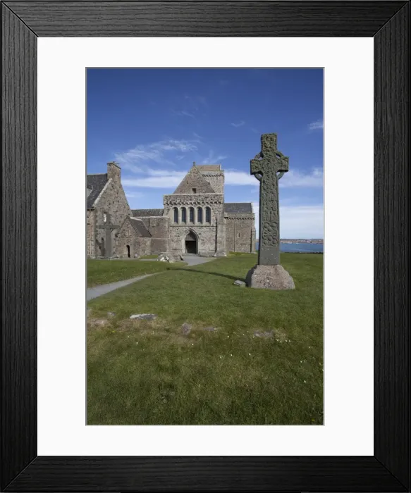 Framed Print : Iona Abbey, Scotland