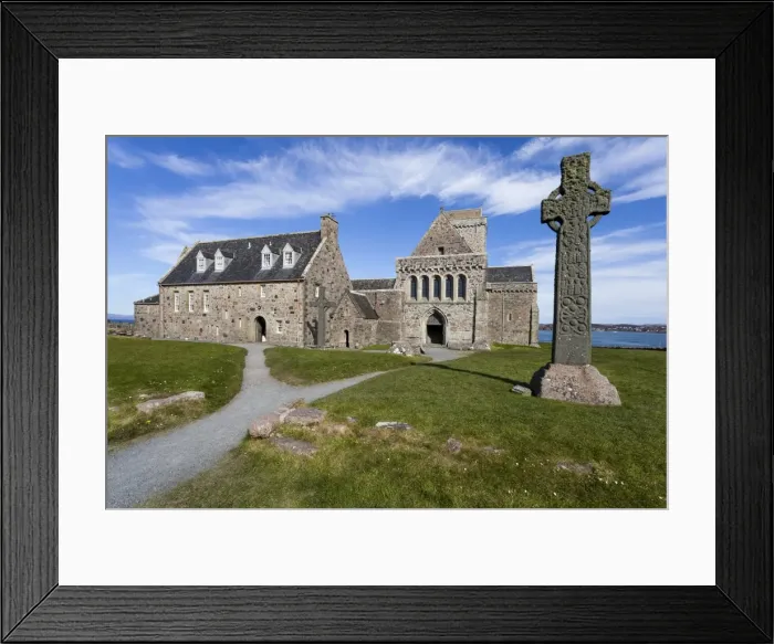 Framed Print : Iona Abbey, Scotland