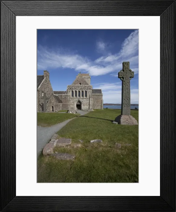 Framed Print : Iona Abbey, Scotland