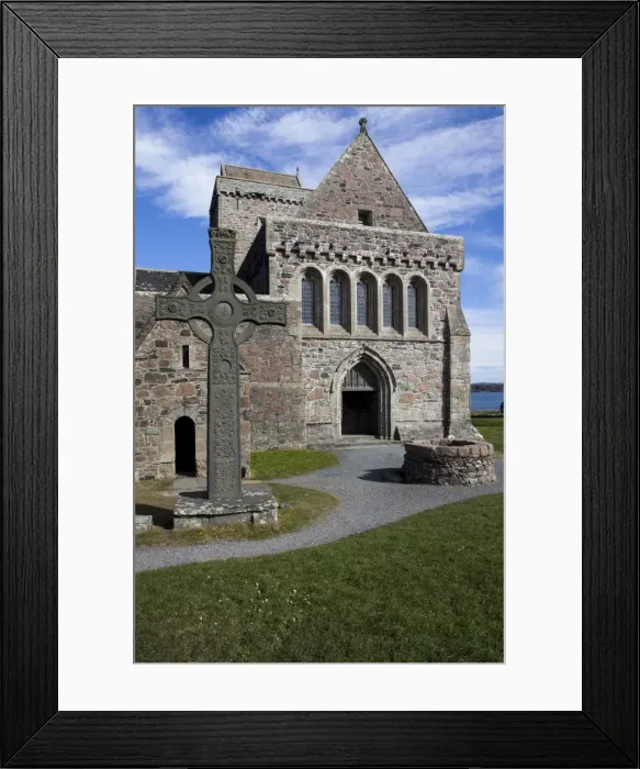 Framed Print : Iona Abbey, Scotland