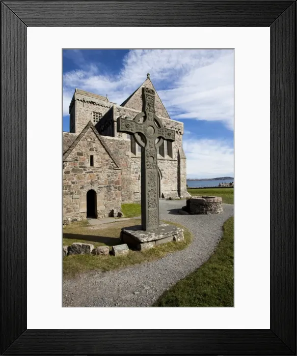 Framed Print : Iona Abbey, Scotland